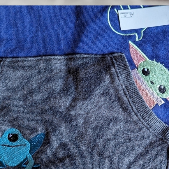 Disney's Grogu Kids Hoodie Dress, NWT - Picture 4 of 10